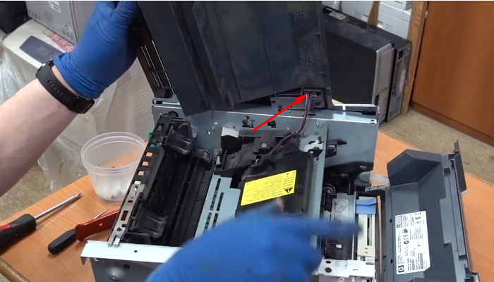 Фото 73. Извлекаем направляющую