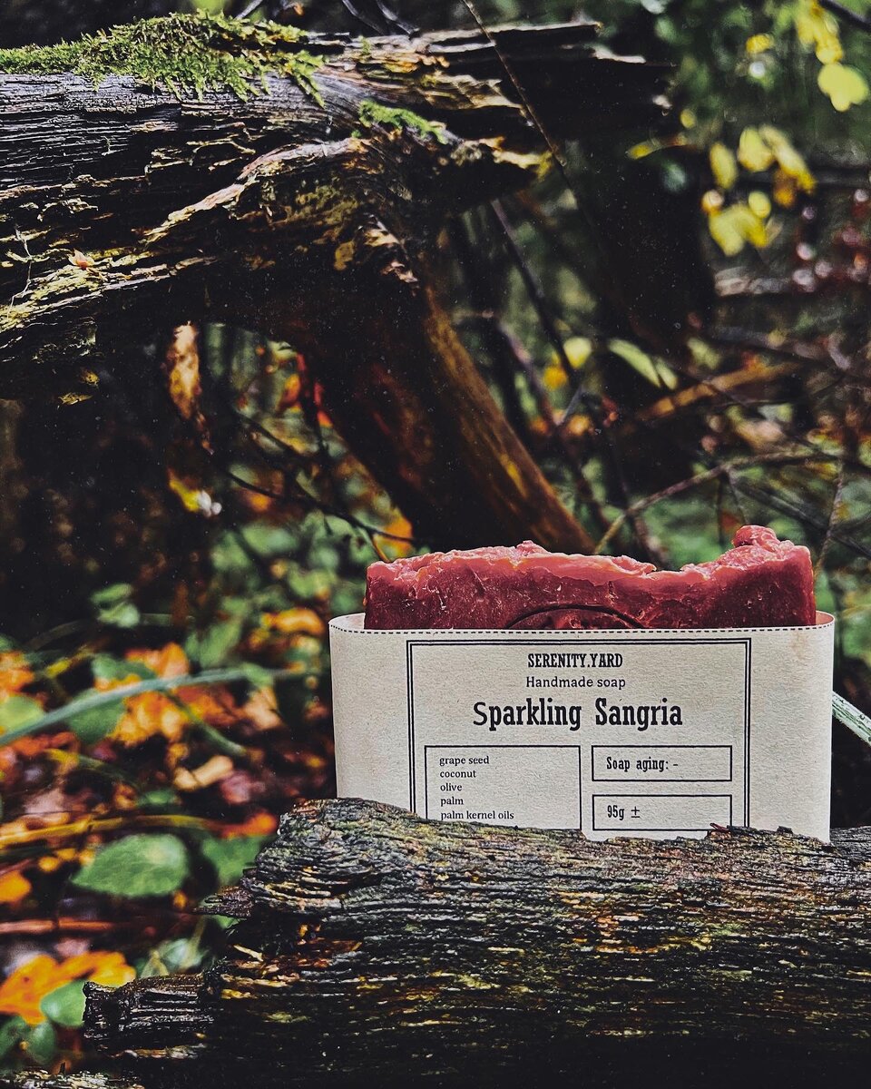 Сорт мыла, сваренный на глинтвейне. Sparkling Sangria, 420₽