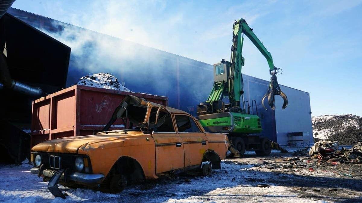    Старый автомобиль:recycle.kz