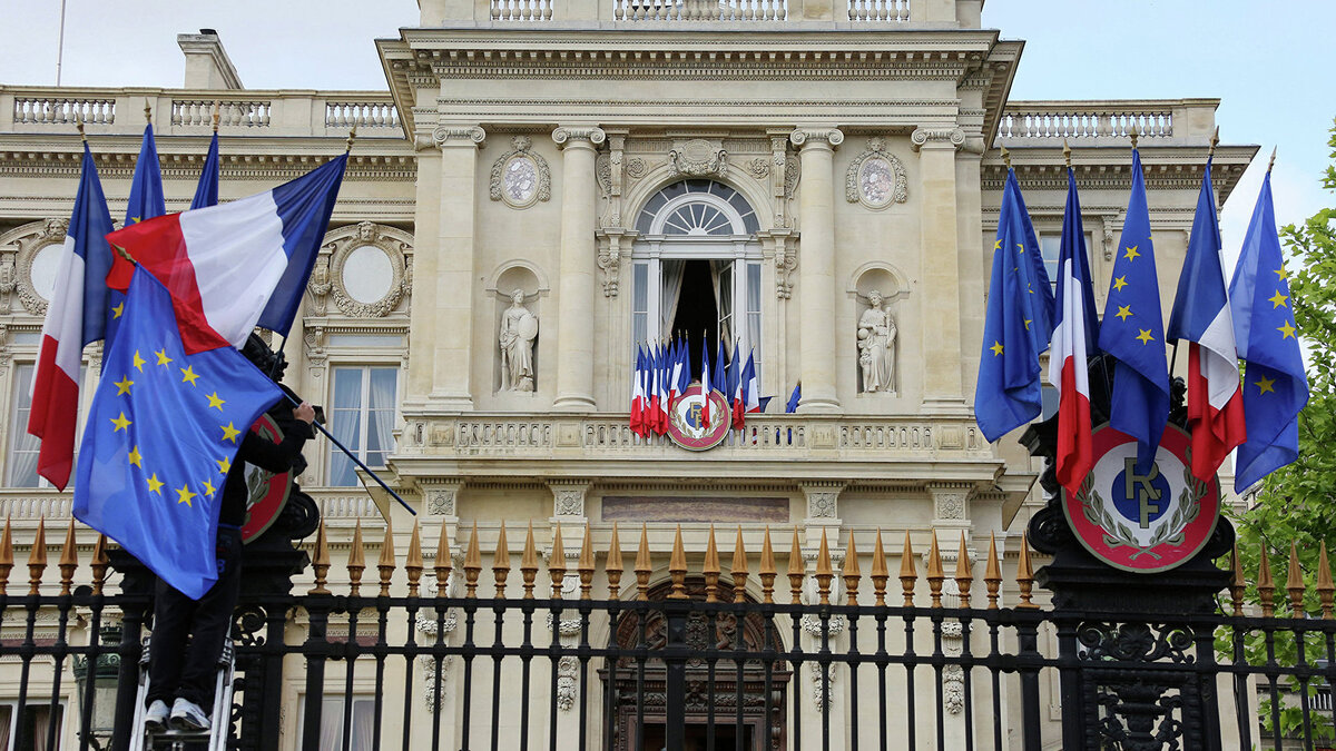    *Здание Министерства иностранных дел Франции в Париже© AFP / Ludovic Marin