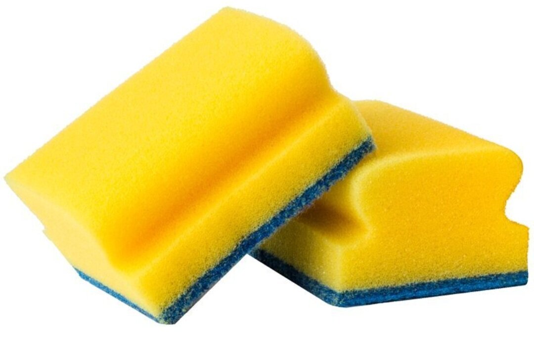 п0303 чистюля 5 комфорт губки поролоновые с абразивом (с фаской) 5 шт. губка для тела поролон детская рельефная. губка для посуды широкая. губки для посуды комплект 10 шт офисмаг. бактерии на поролоновой губке.