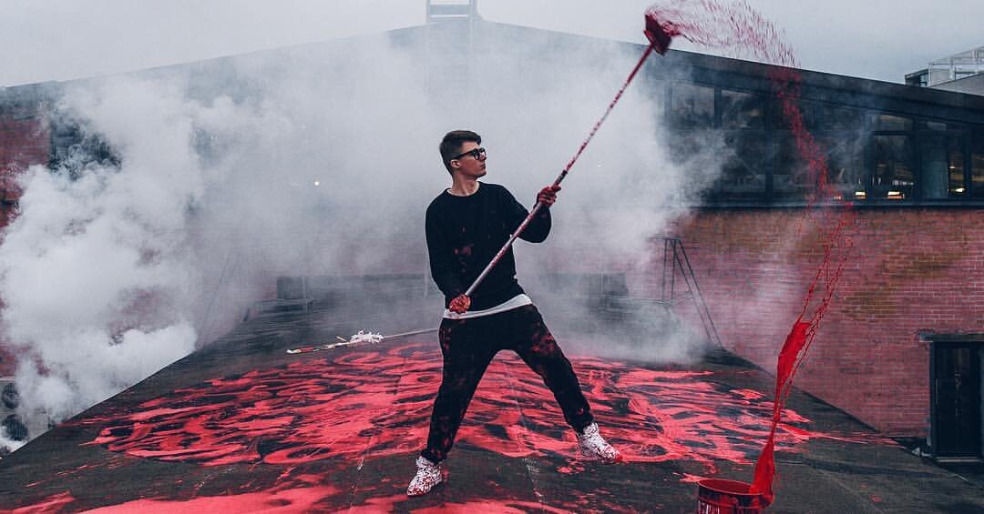 Съемка для рекламной компании Вконтакте