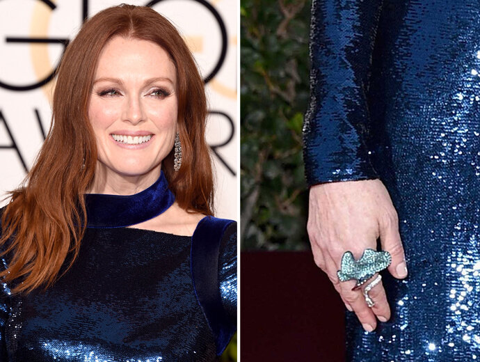 На церемонии «Золотой глобус» 2016 в украшениях Chopard