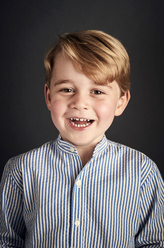 Портрет принца Джорджа к его четырехлетию 