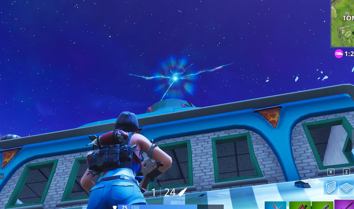 А вот раскол, но почему-то другой.(а ещё Синьора Помидора разбили((