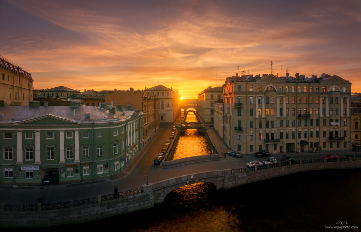 Санкт петербург летом