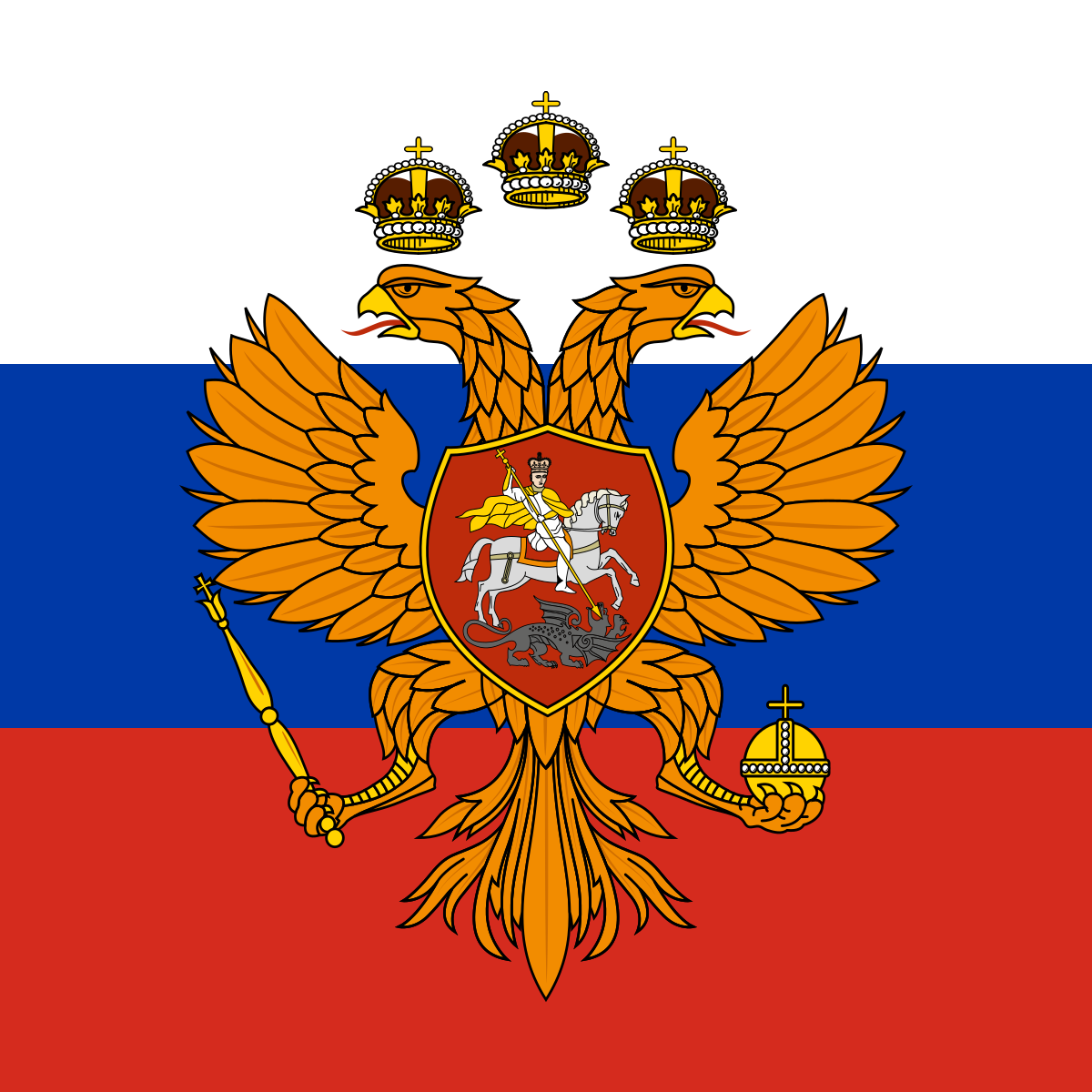 Флаг царя Московского