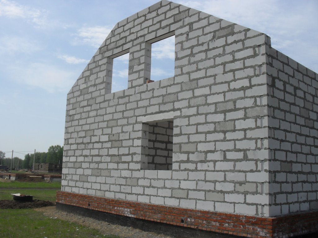 Домик из блоков. Дома из газобетона. Дом с газоблока. Дома из пеноблоков. Сколько нужно пеноблоков чтобы построить