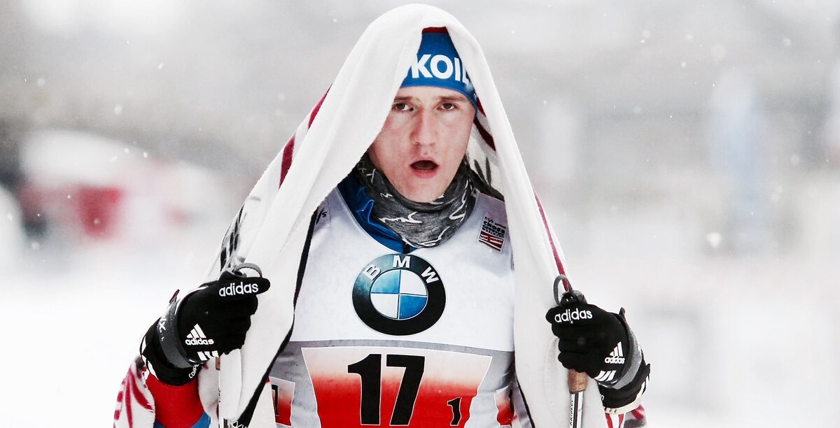 Никита Крюков - олимпийский чемпион по лыжным гонкам.