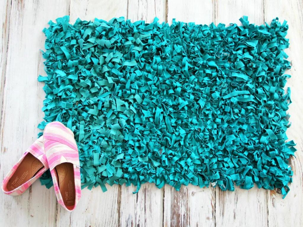 Виды техники плетения ковров из ткани