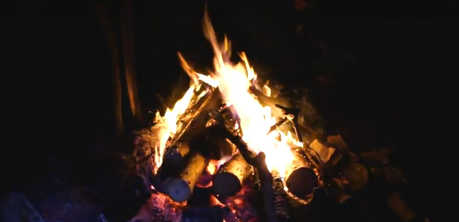 Вечерний костер