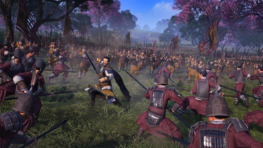 После небольшой командировки в Warhammer серия Total War отправляет игрока в Древний Китай, раздираемый гражданской войной между царствами Вэй, Шу и У. Однако в этот раз Creative Assembly ориентируются не столько на реальную историю, сколько на художественное произведение: «Троецарствие», одну из важнейших книг китайской классической литературы.