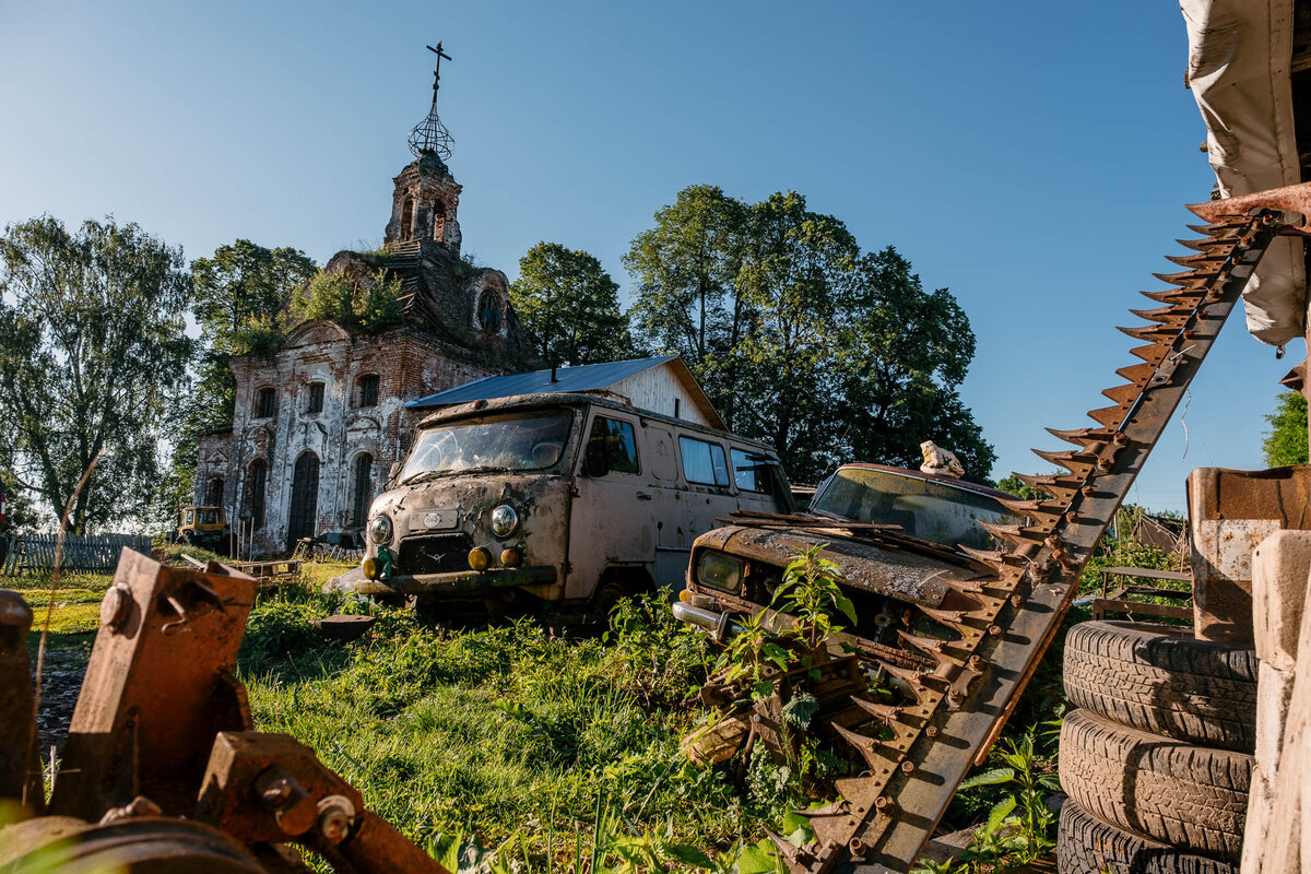 Где-то в Ивановской области. 