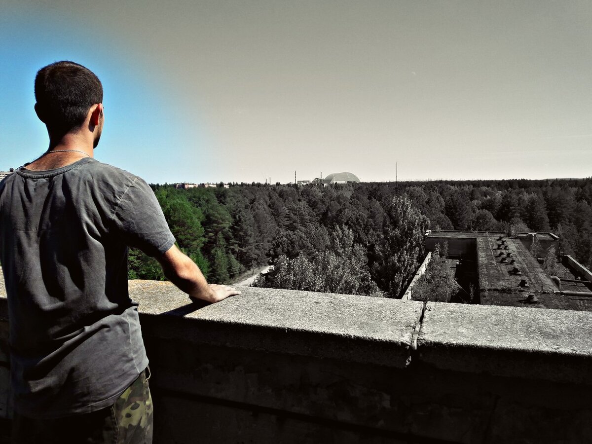 Сталкер в Припяти