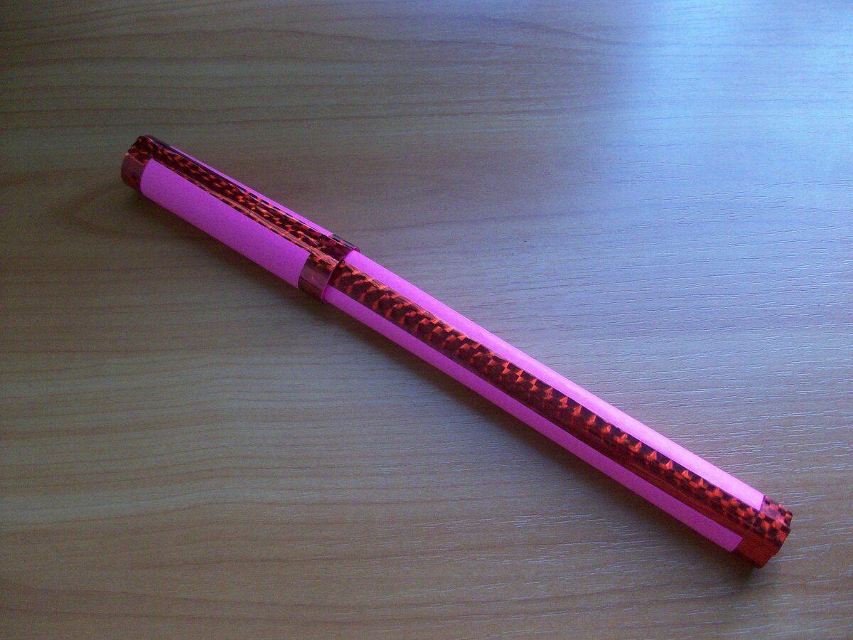 В сложенном виде вот такая палочка-выручалочка