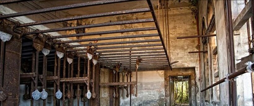 Заброшенная психиатрическая больница. 