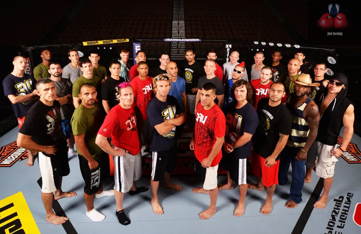 Участники одного из The Ultimate Fighter
