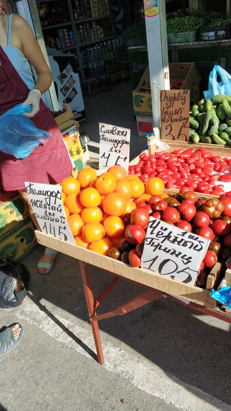 Цены на фрукты и овощи в Севастополе. Что - почем в августе?