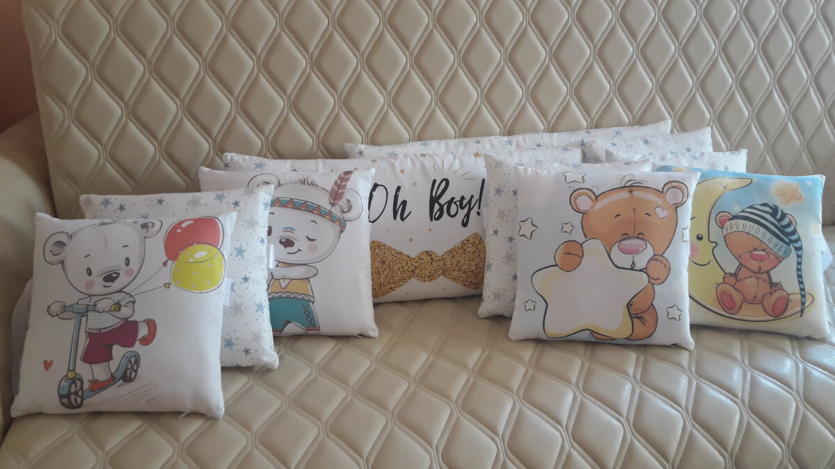 Бортики в кроватку