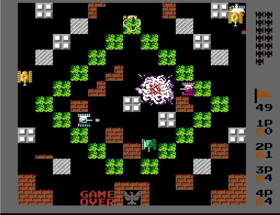 Помните такую игру? Танчики! 