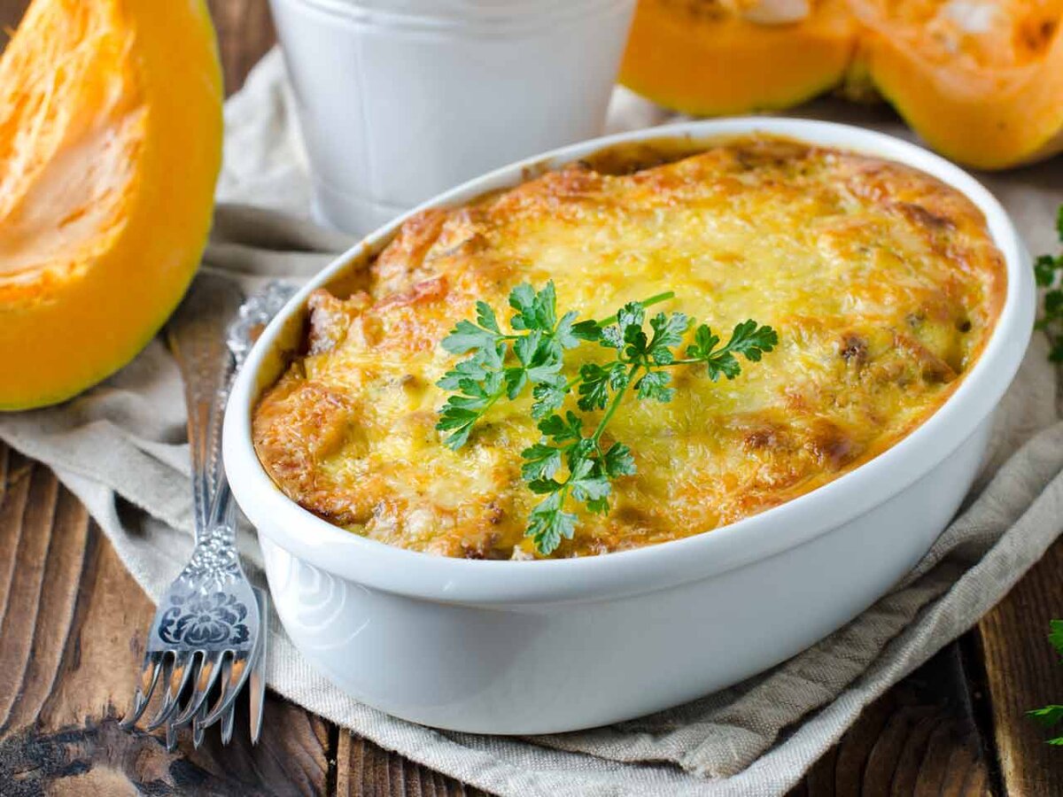 Гратен из тыквы и картошки - готовится быстро получается вкусно (Фото из открытых источников)
