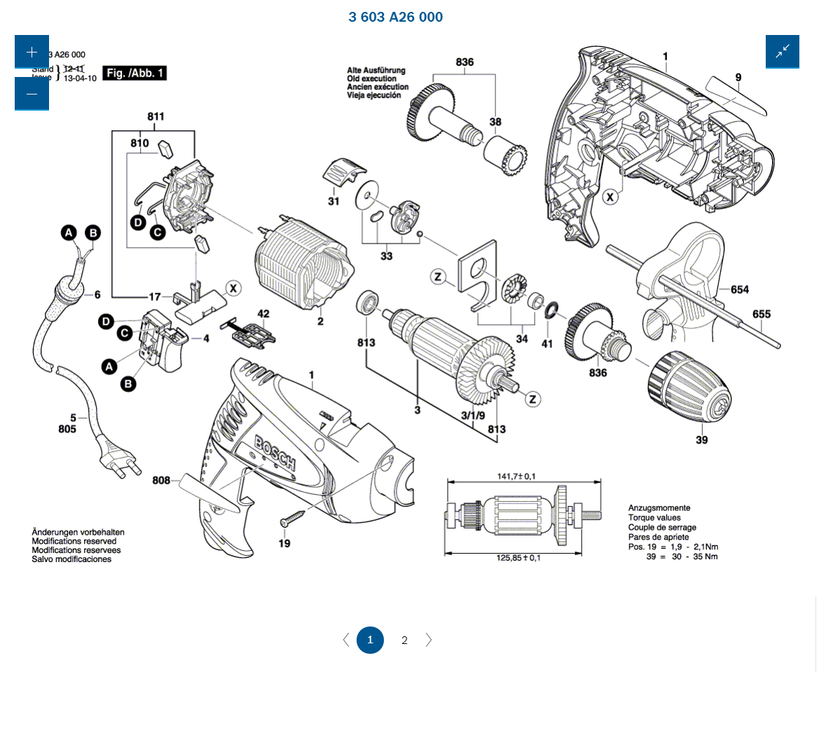 Общая деталировка PSB 50