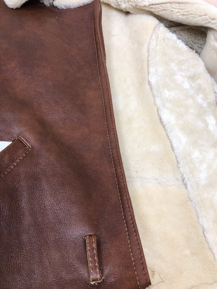 Ателье Ирины Берзиной-замена молнии в дубленке