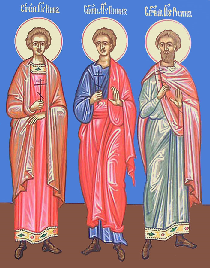 Святые мученики Инна, Пинна и Римма