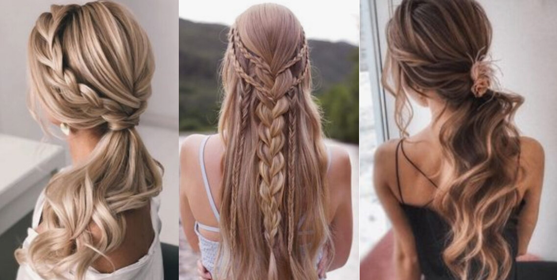 Красивая прическа для женщин