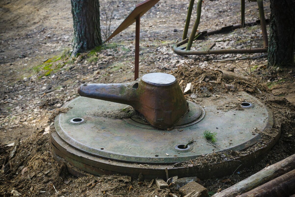 Броневая пулемётная установка «Бук», выставочный комплекс «Сестрорецкий рубеж»