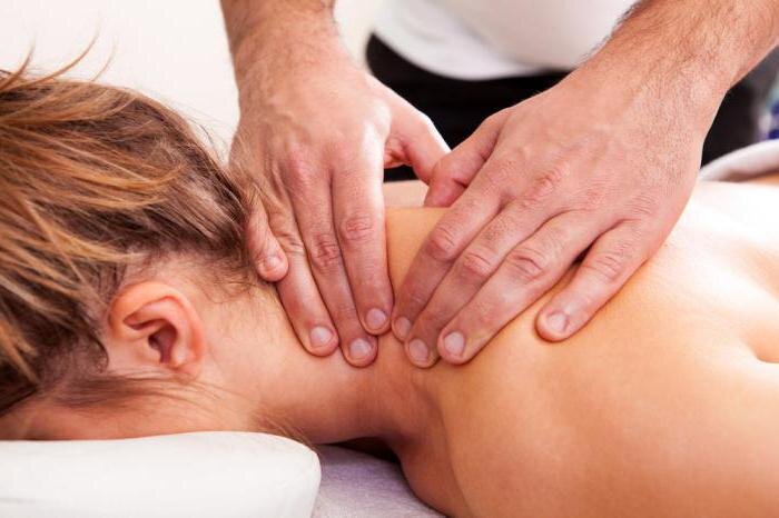 Курс лечебного массажа для удаления холки