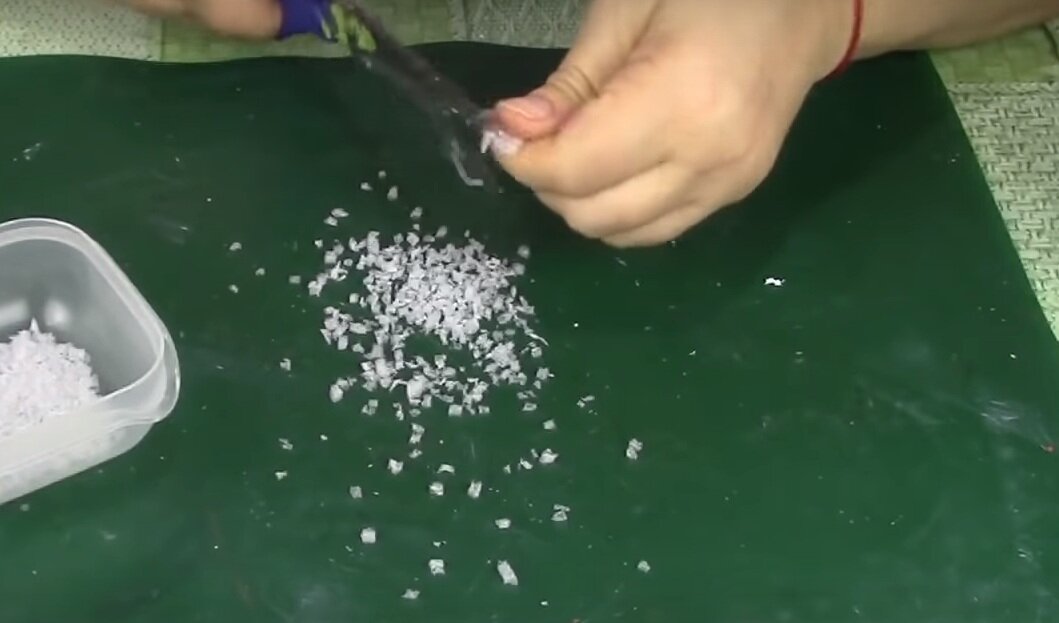 Искусственный снег своими руками