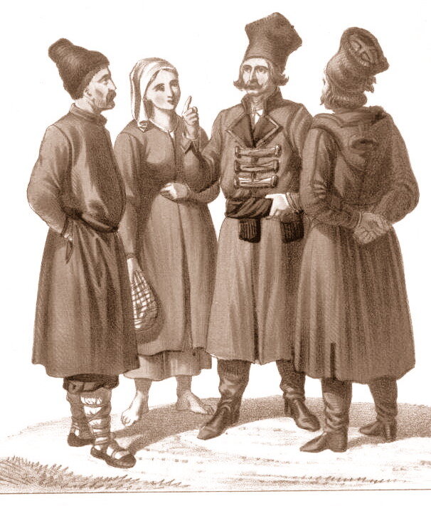 Русины. Литография 1863 года