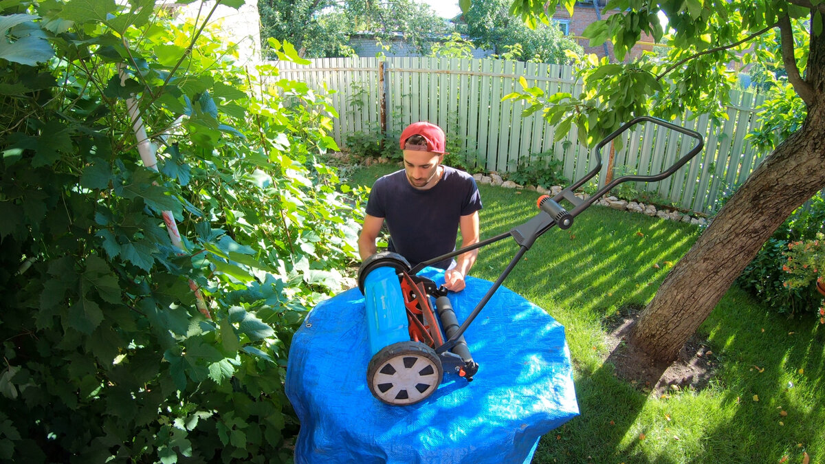 Газонокосилка Gardena 400 classic