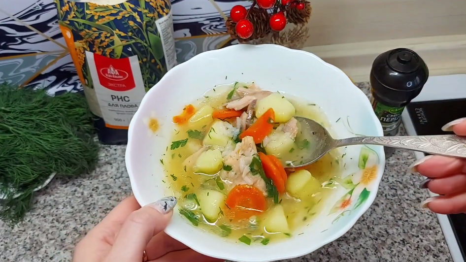 Горбуша суп из соленой горбуши