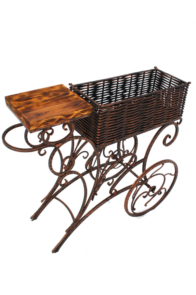 Все операции для такого мангала выполнены на 1 станке.
