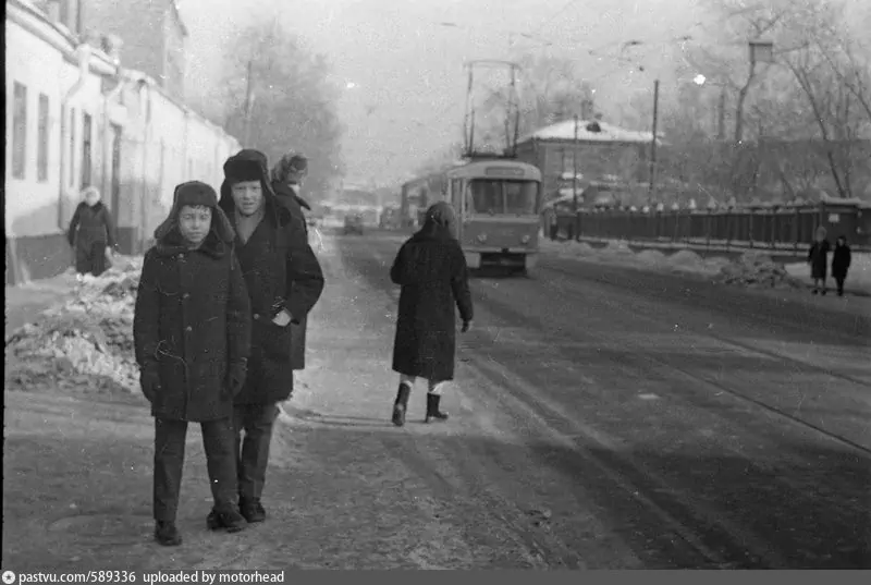 Трифоновская улица, 1970 г. Источник https://zuborobo.livejournal.com/1390461.html.