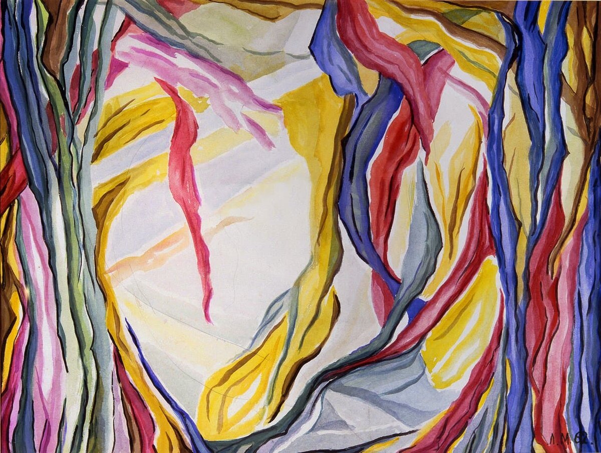 Лидия Мастеркова. Композиция. 1962. Музей AZ