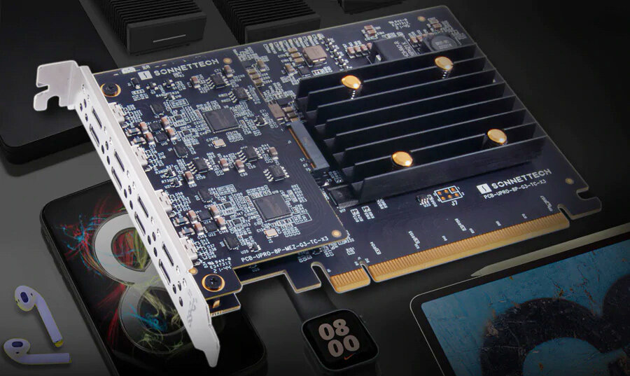 Allegro Pro 8-Port 10Gbps USB-C PCIe 3.0