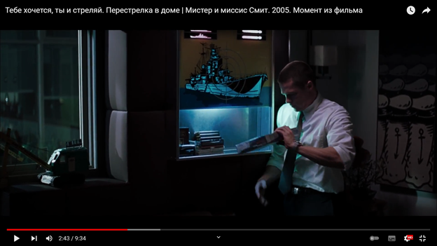 Стоп-кадр с уникальным сейфом под картиной