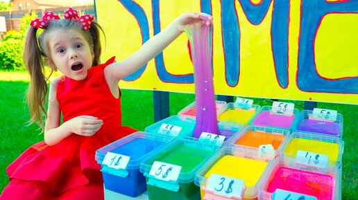 Eva shows how to make money selling slime