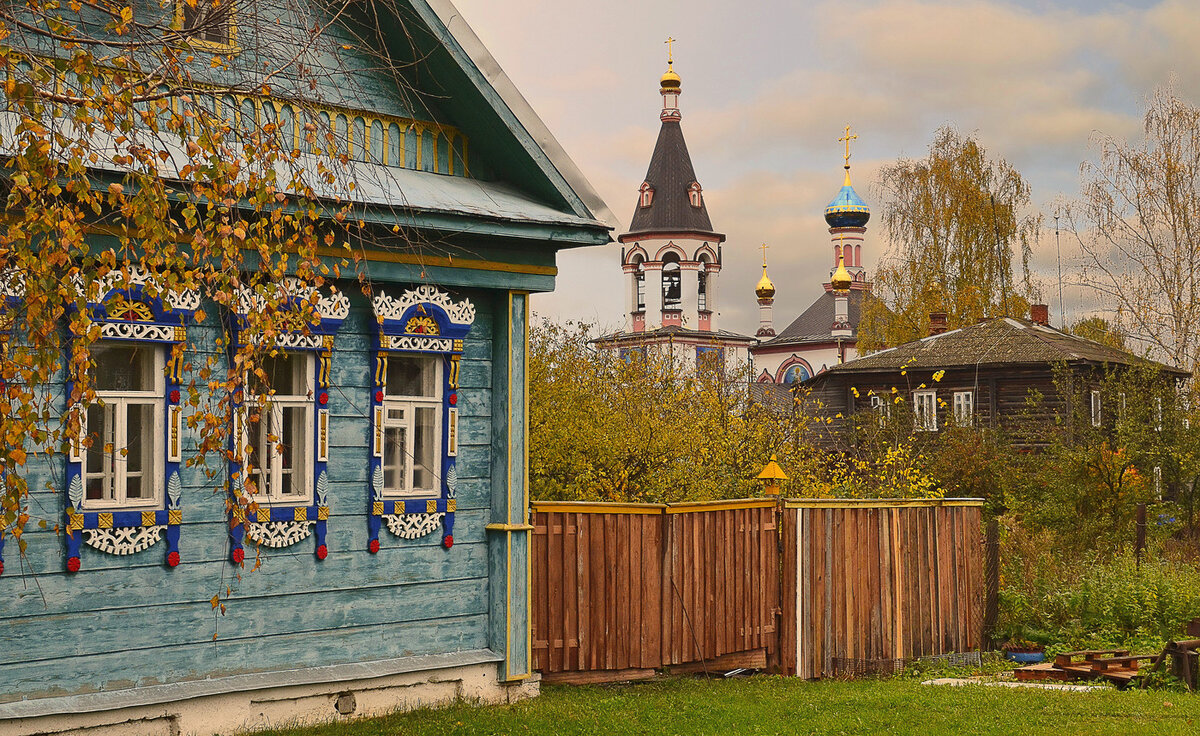 Фото городская в деревне