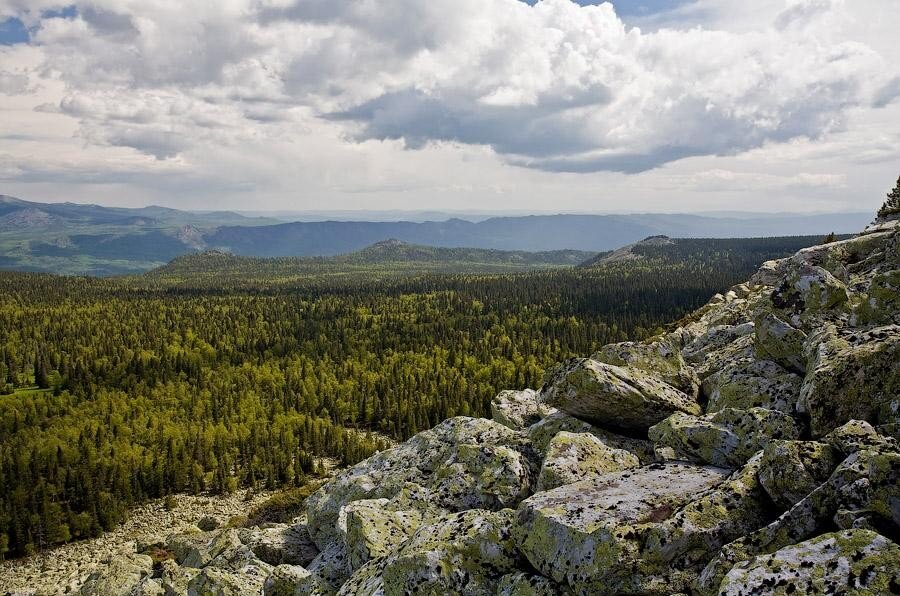 Гора поперечная Зигальга