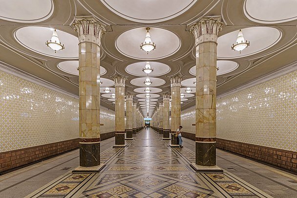 Станция "Киевская" Филевской линии (Фото из открытых источников , ru.wikipedia.org)