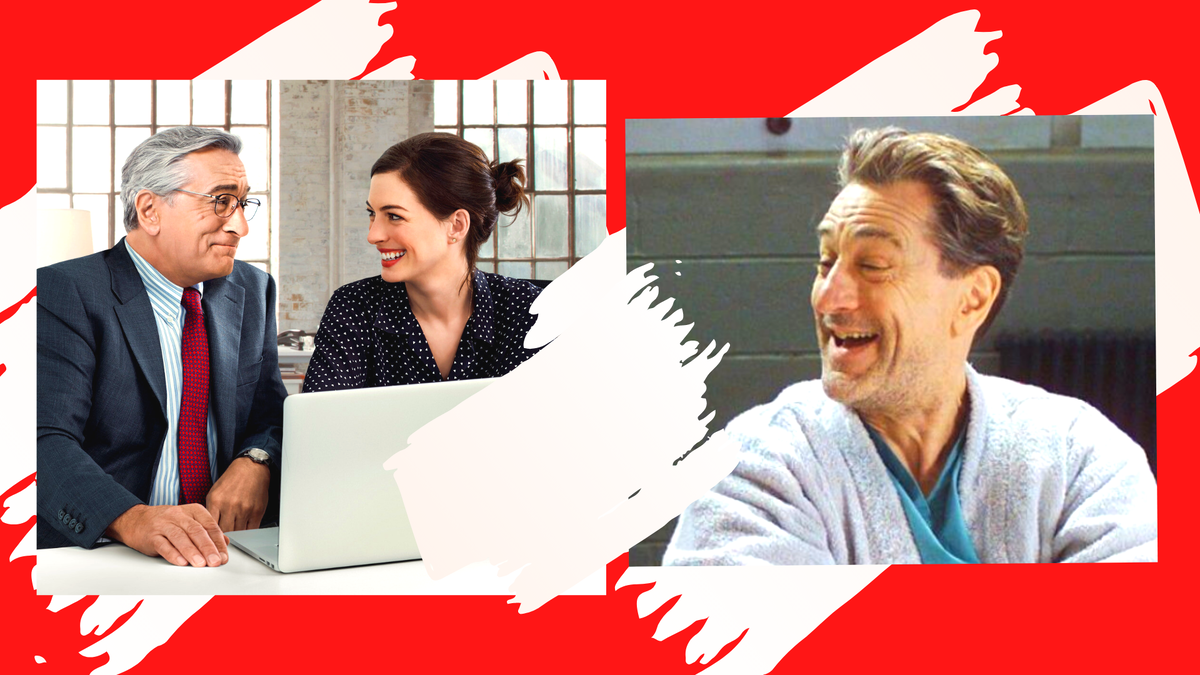 Кадры из "Стажер" и "Анализируй это" (Взяты из открытых источников)