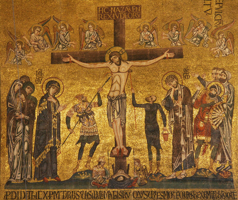 Распятие, символ Христиан.