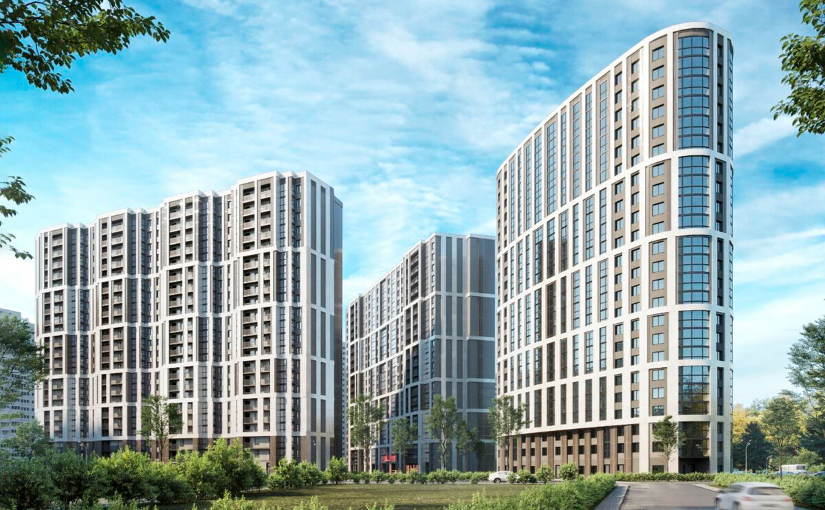 Жилой комплекс на юге Санкт-Петербурга