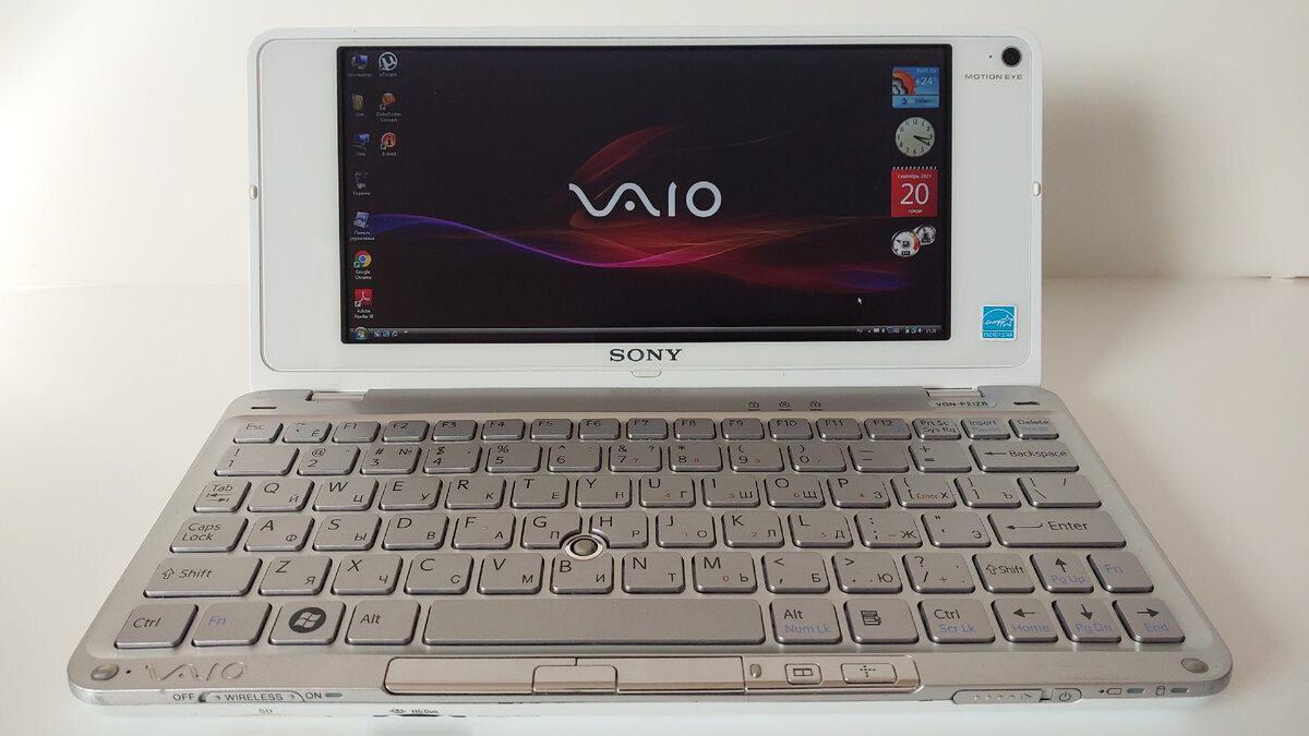 Компактный помошник для тех кто часто в дороге. Субноутбук Sony Vaio P  VGN-P21ZR. Обзор. | Pankrat о компьютерах | Дзен