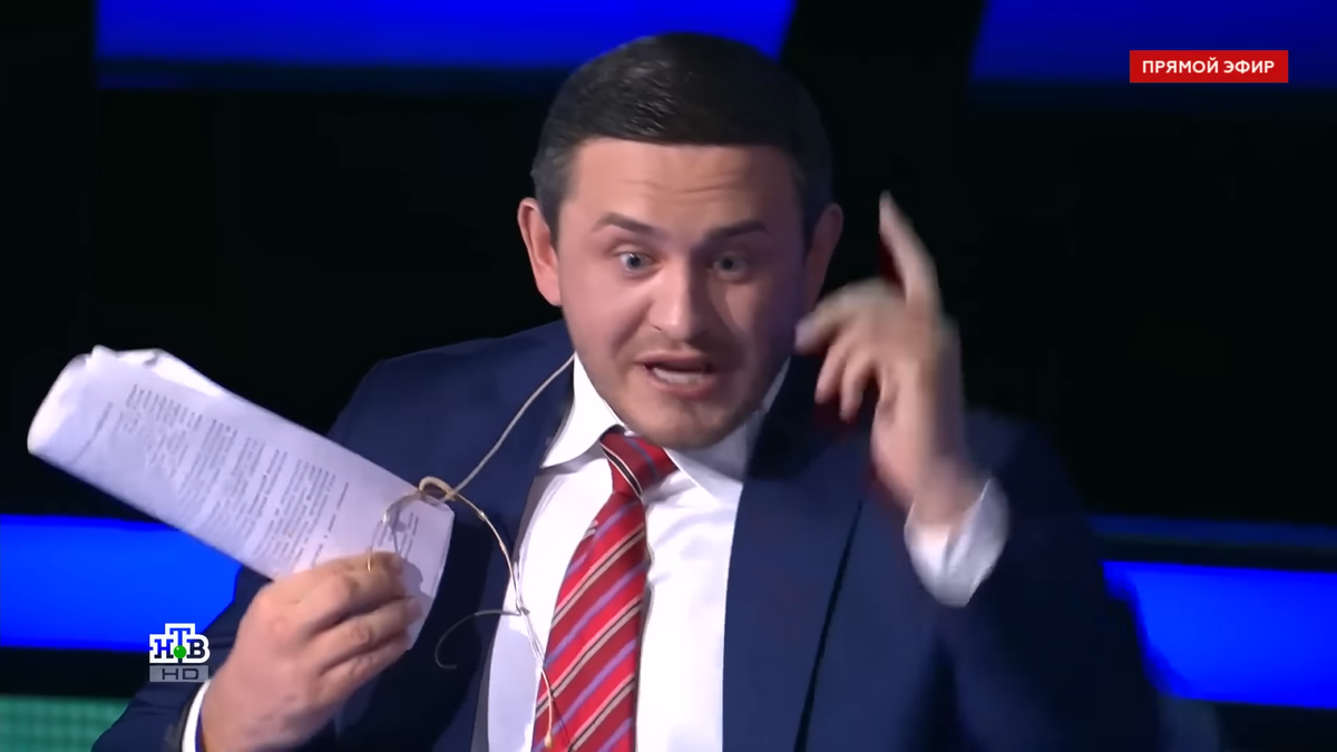 Виталий Бородин на ТВ