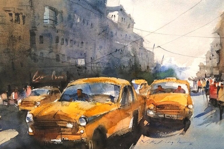 Желтое такси